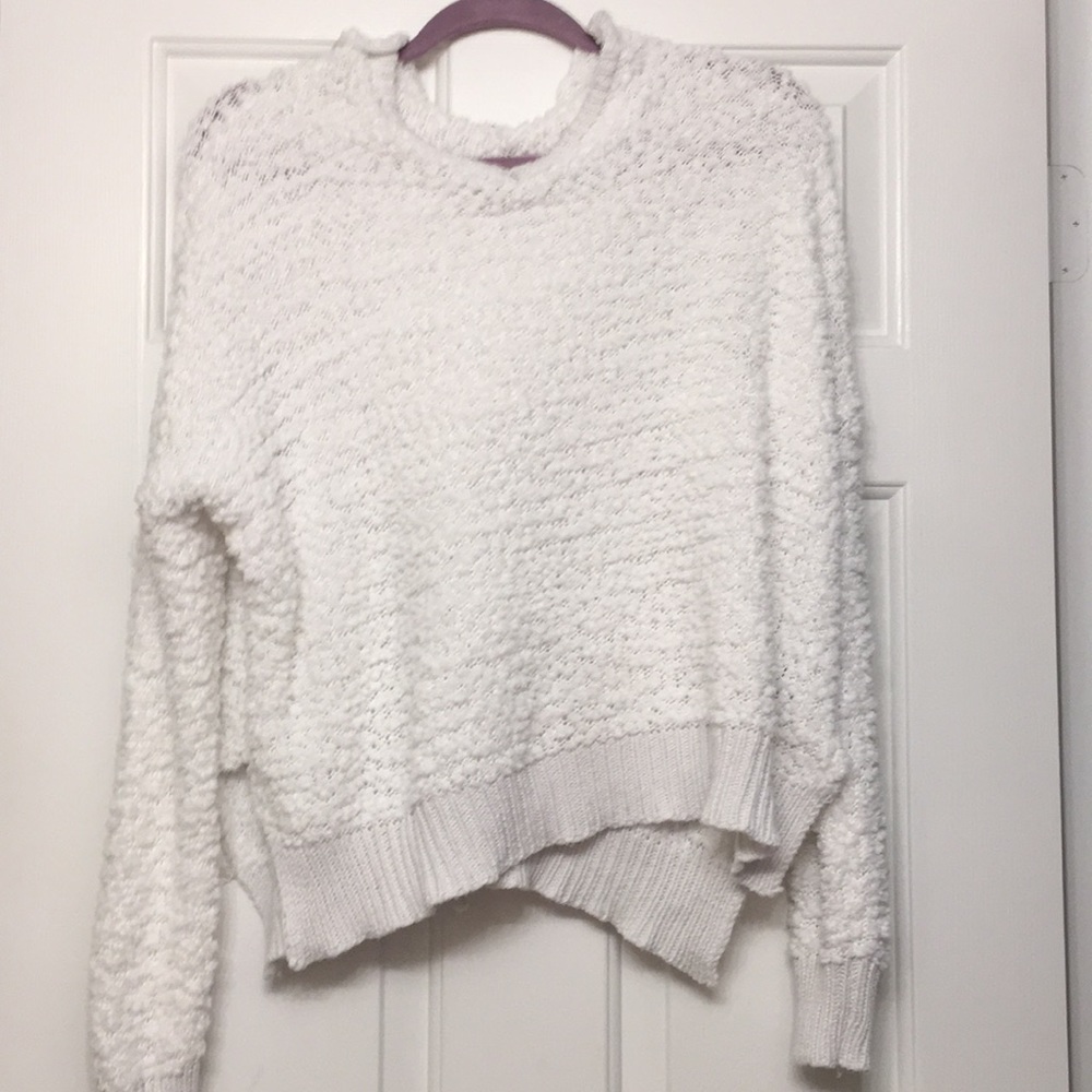 White popcorn hoodie